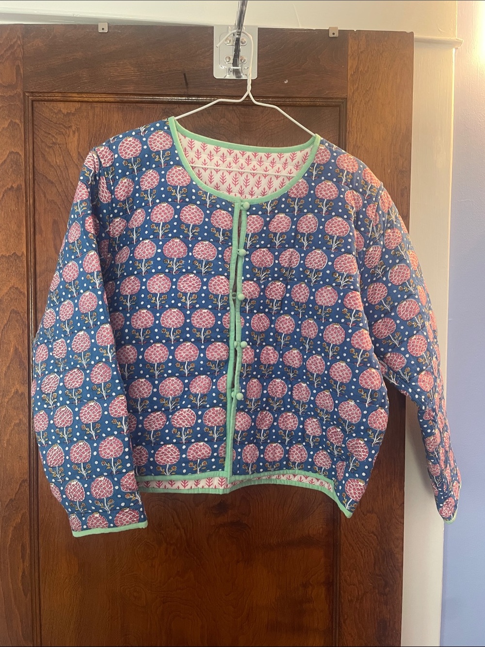 Jcrew reversible quilt jacket